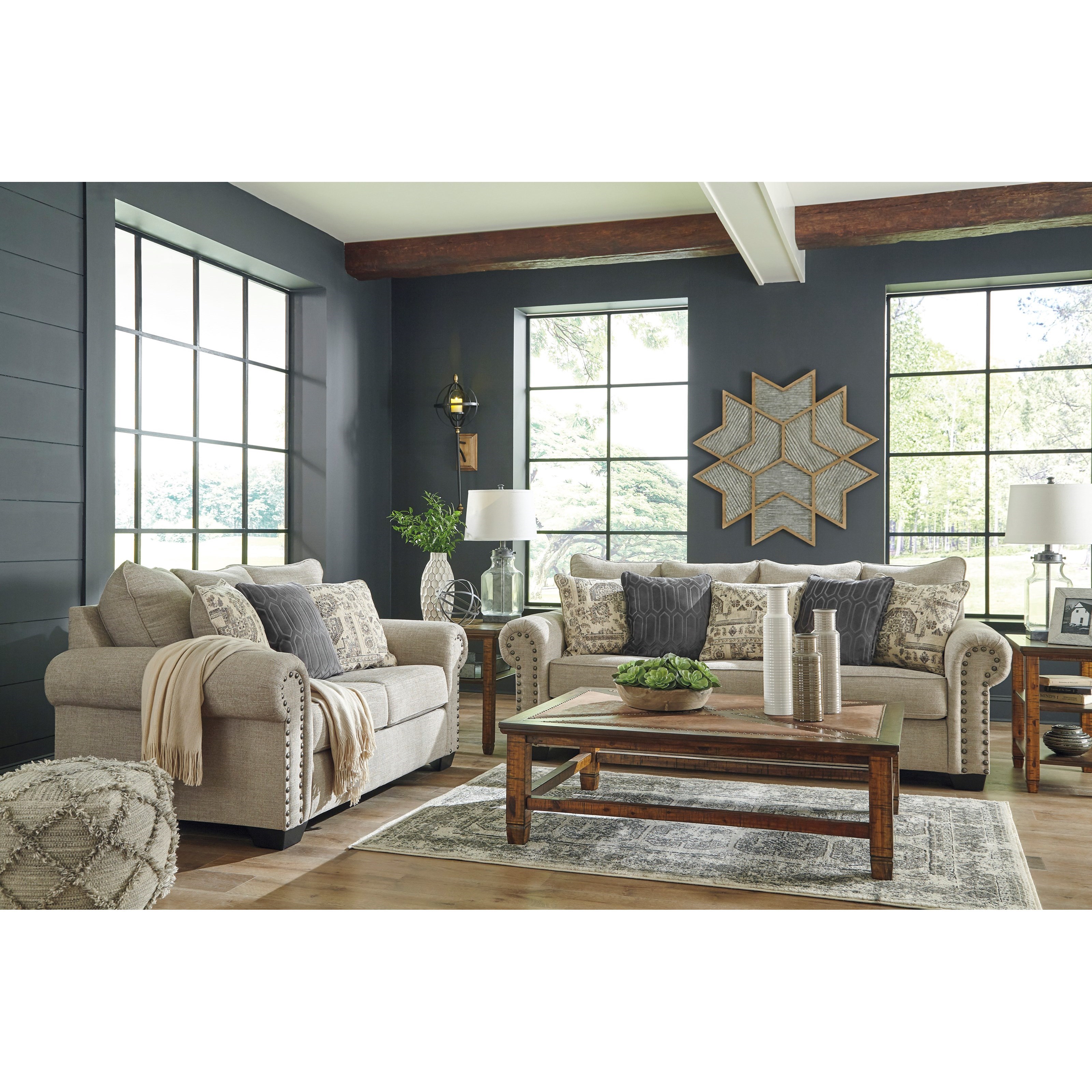 Zarina jute living room set hot sale
